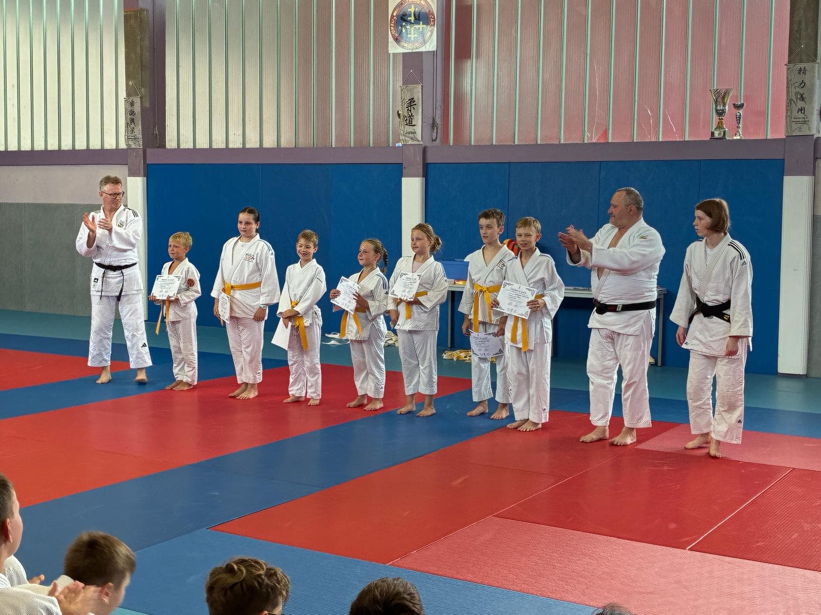 remise des ceinture jaunes